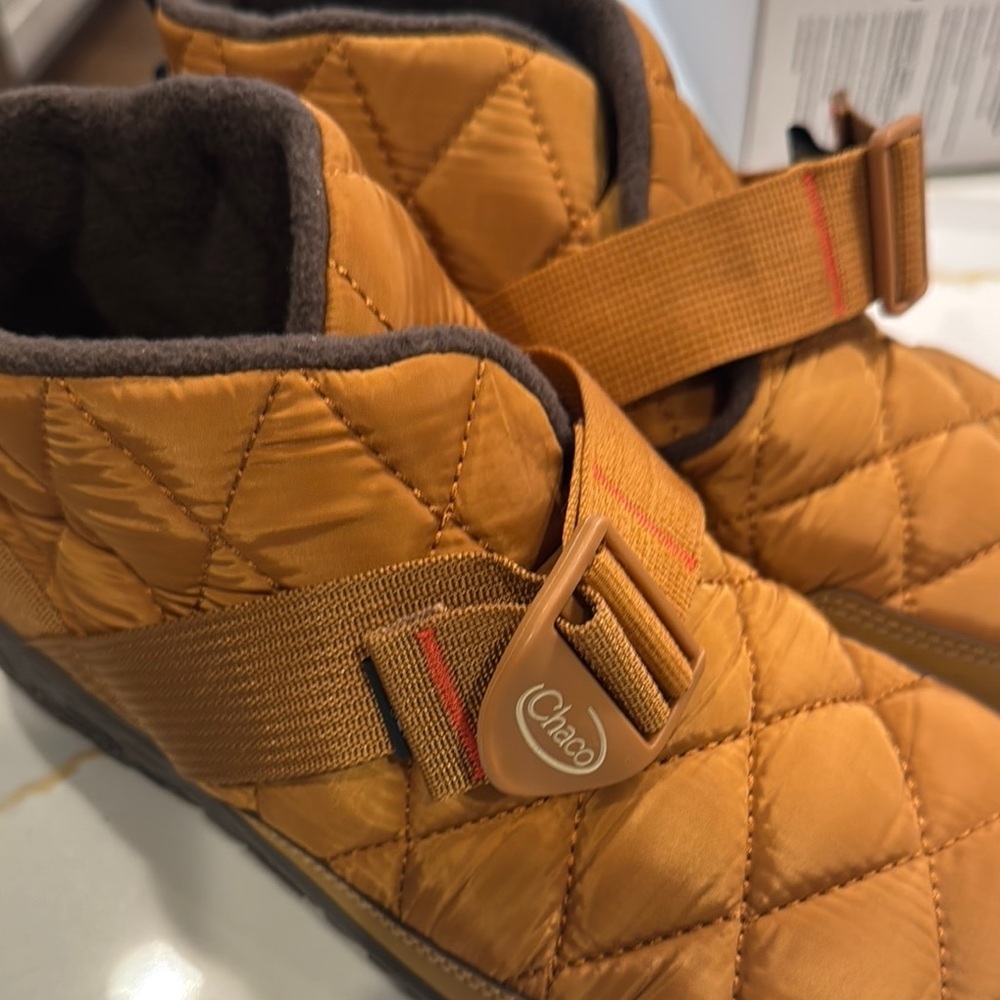 Chaco Rugged Ramble Quilted Rust Men’s 10 - Picture 2 of 4